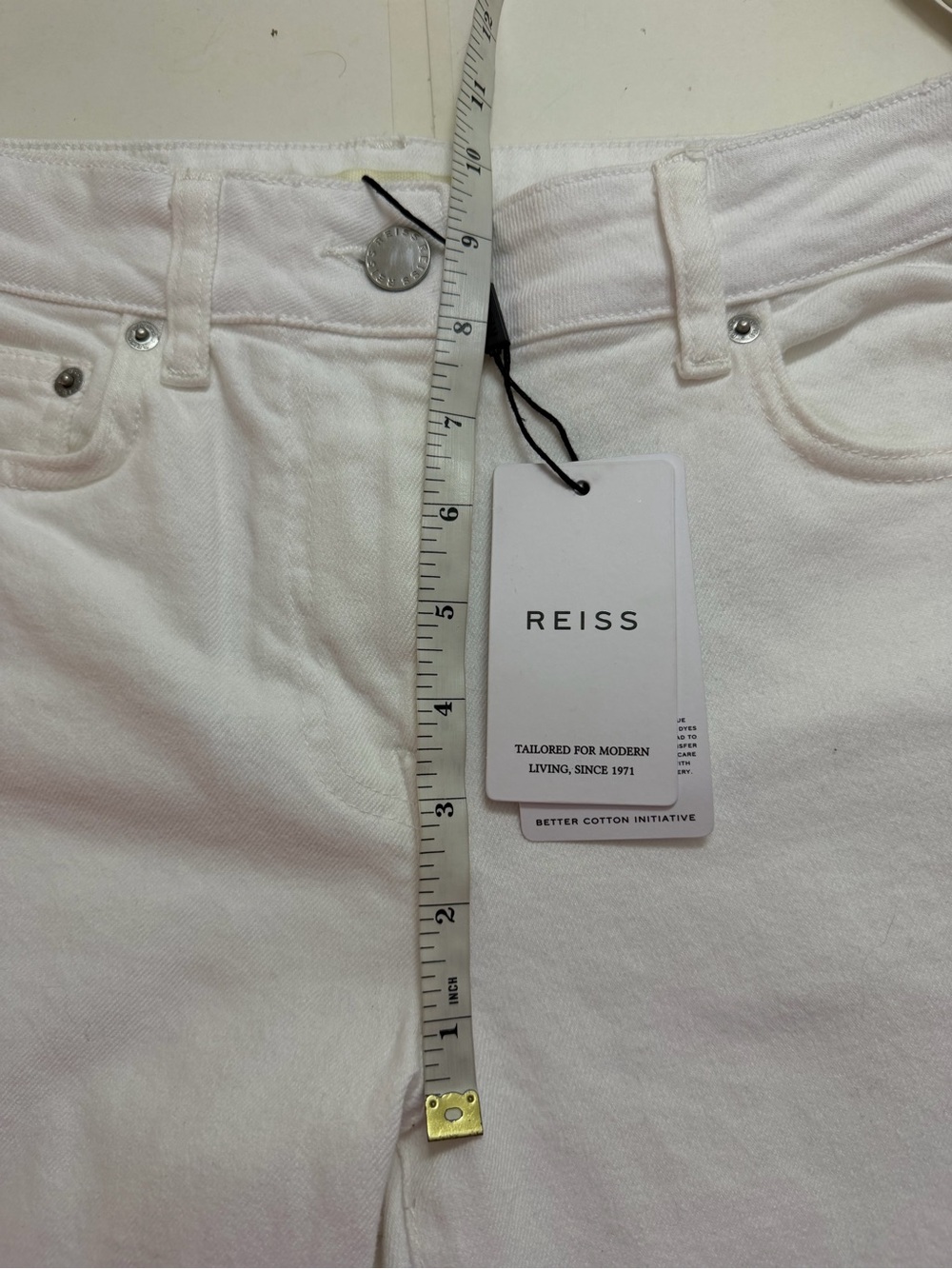 🆕Reiss -  High-Rise Flare Jeans - Picture 13 of 15